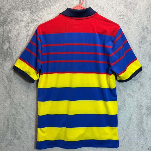 Polo Ralph Lauren Performance Youth XL‎ Striped Short Sleeve Shirt - Picture 4 of 8